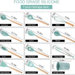 12pc silicone Kitchen Utensils Set