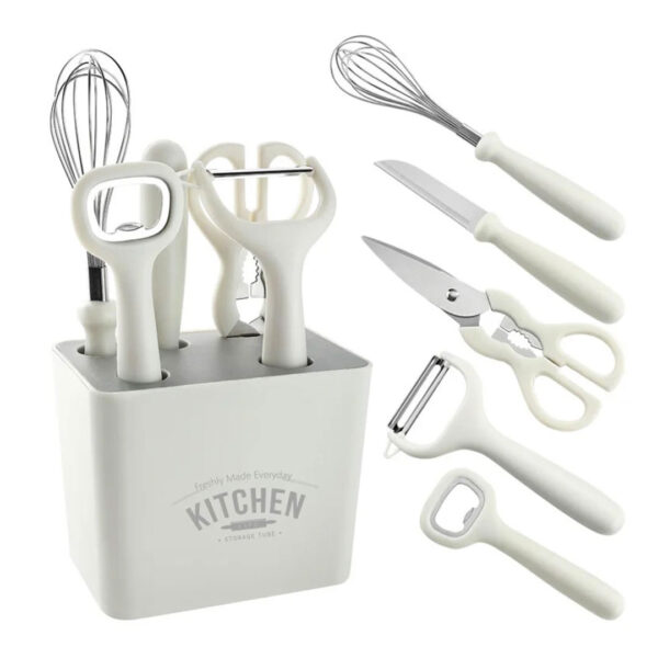 6pc Kitchen utensil Set With Stand