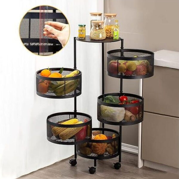 5 layer vegetable rack