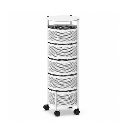 5-tier-white-metal-kitchen-rack 5-tier-white-metal-kitchen-rack