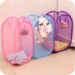 Pop Up Laundry Mesh Basket - Collapsible