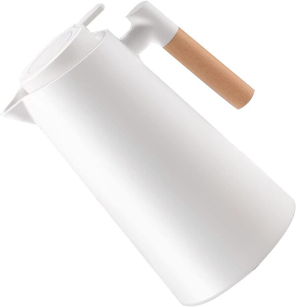 Vacuum Flask 1L (Wooden Handle)