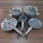 Granite Pots And Pans 10pc Set – HW3690 HOMEWAY