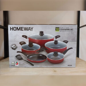 HW2601-2 nonstick cookware Homeway 10Pcs Hw-2601