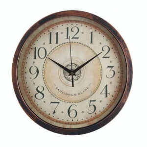Wall Clock - Classic Wooden Look 30cm