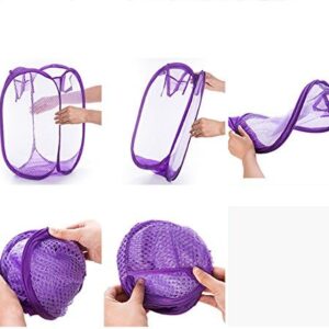 Pop Up Laundry Mesh Basket - Collapsible