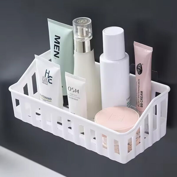 Wall-Mounted-Bathroom-Storage-Organizer