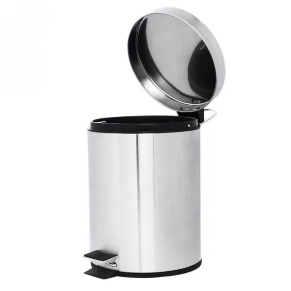 stainless steel pedal bin