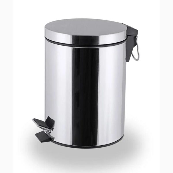 stainless steel pedal bin