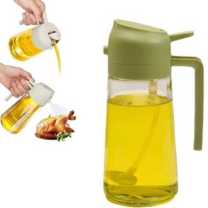 oil dispenser with spray nozzle