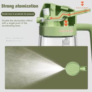 oil dispenser with spray nozzle