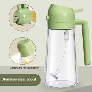 oil dispenser with spray nozzle