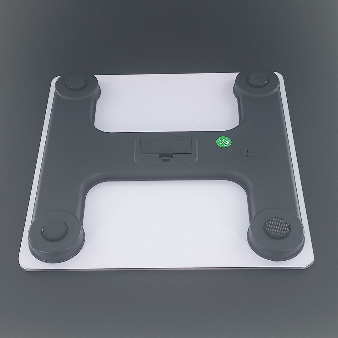 glass bathroom scale