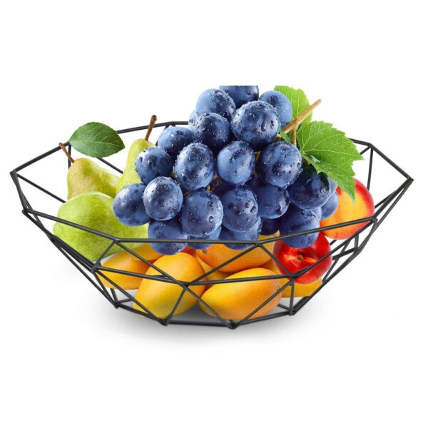 black fruit basket