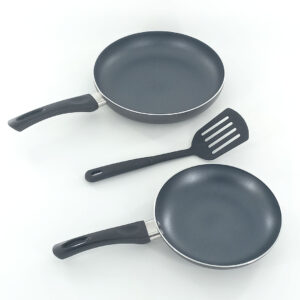 0813-Frying-Pan-2pc-Set-2 2pc 26 & 20cm Frying Pan Set with Spatula - Delici AFP2620