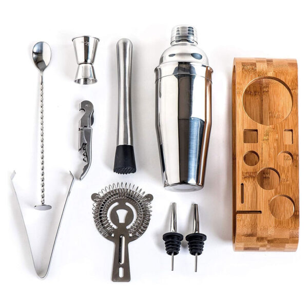 10pc 750ml Cocktail Shaker Set