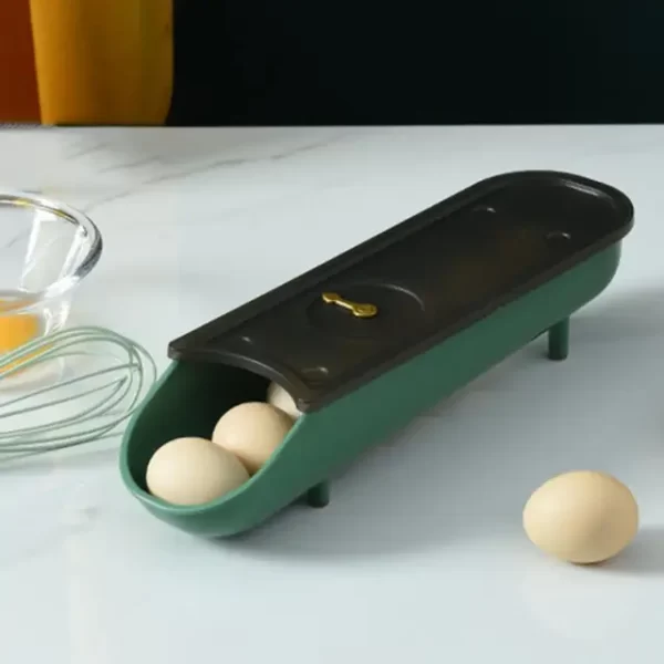 Automatic Rolling Egg Storage Box