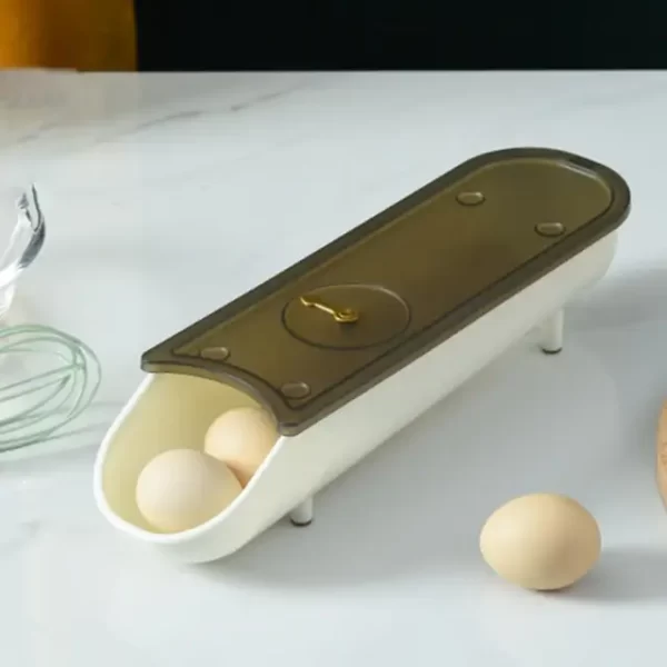 Automatic Rolling Egg Storage Box