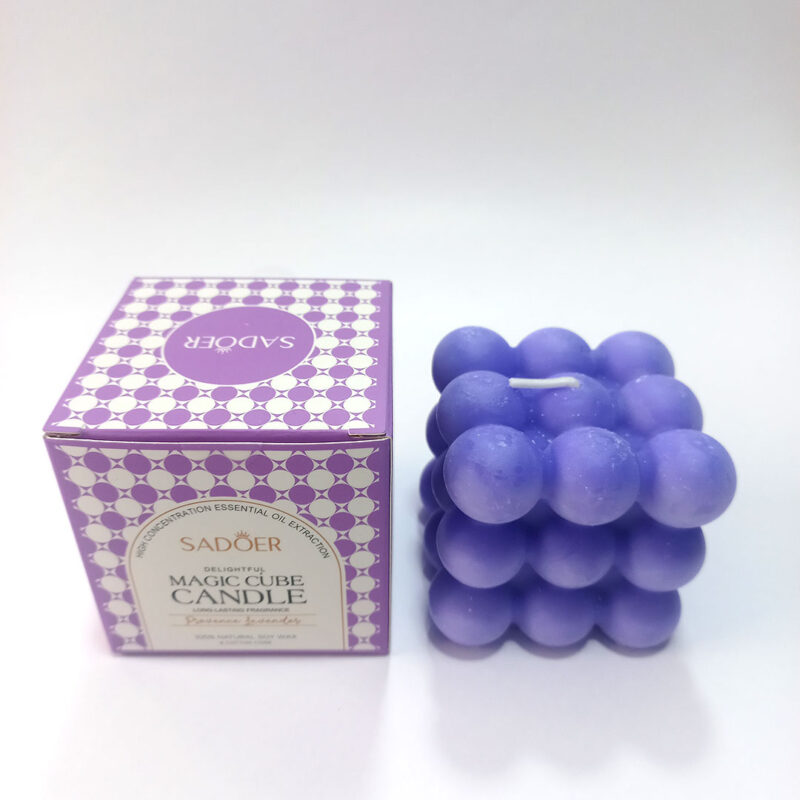 Bubble Cube Scented Candles