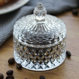 crystal candy jar