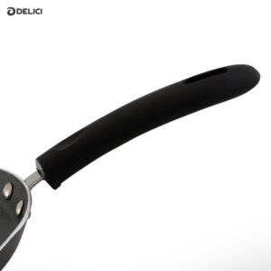 delici-atp28ge-dark-spatter-coating-aluminium-non-stick-tawa-pan (3) Granite Nonstick Tawa Pan 28cm Grey - ATP28GE Delici