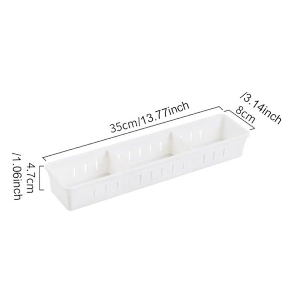 plastic drawer organizer tray