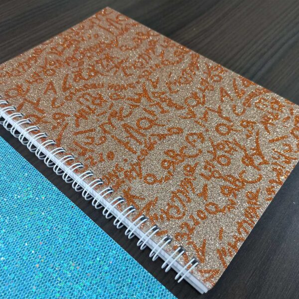 Notebook Glittery