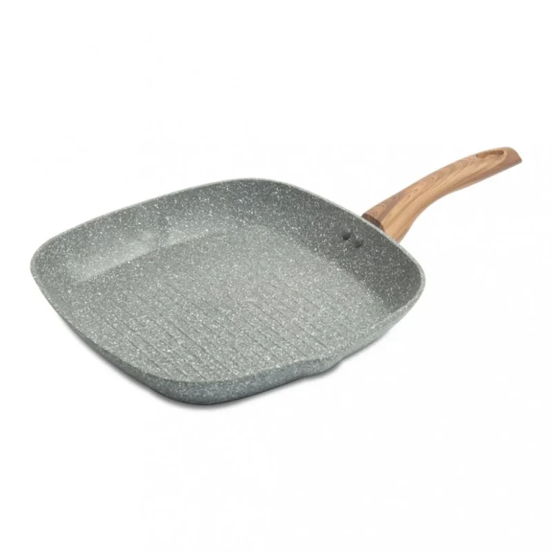 hw3529 1 Marble NonStick Grill Pan 28cm – HW3529 HOMEWAY