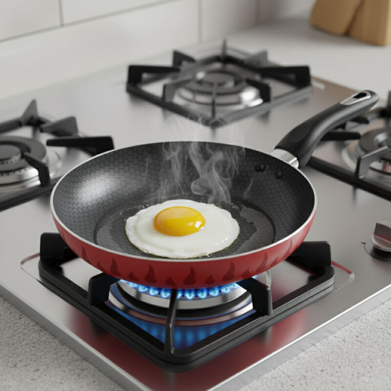 kawashi-frying-pan-4 Honeycomb Nonstick Frying Pan