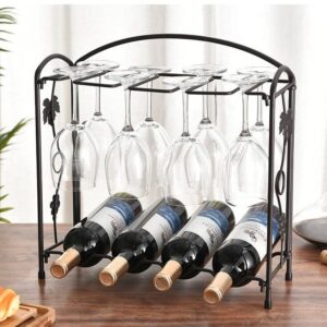 steel wine rack