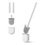 silicone toilet brush