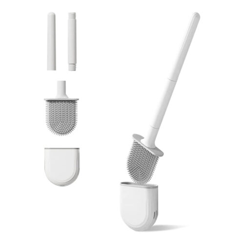 silicone toilet brush