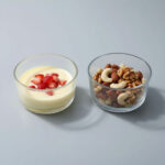 2-Piece Clear Round Chutney/Sauce Bowl Set