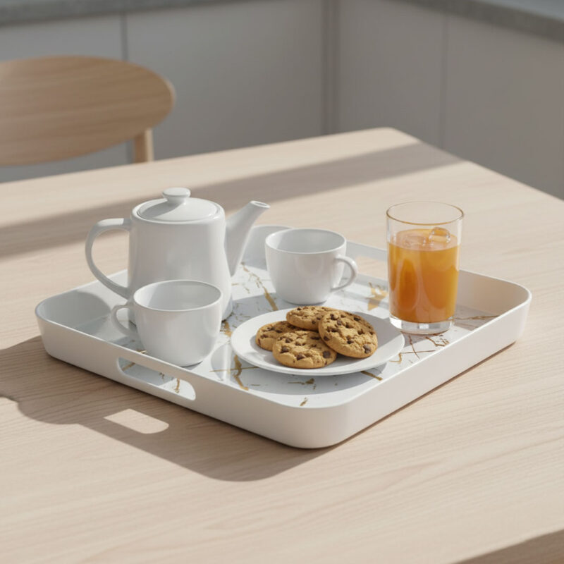 Rectangular Melamine Serving Tray