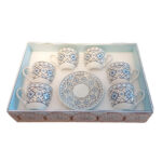 12pc Porcelain Espresso Cup Set 150ml