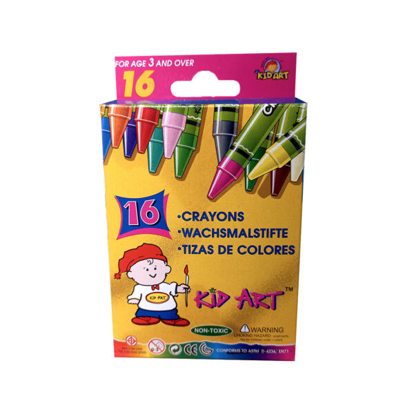 16pc Crayon Set for Kids