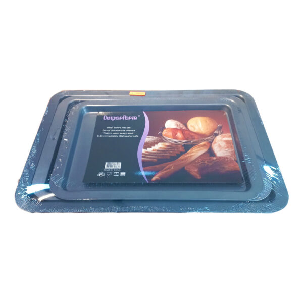 3pc Shallow Baking Tray Set