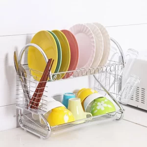 2-Tier Dish Drying Rack