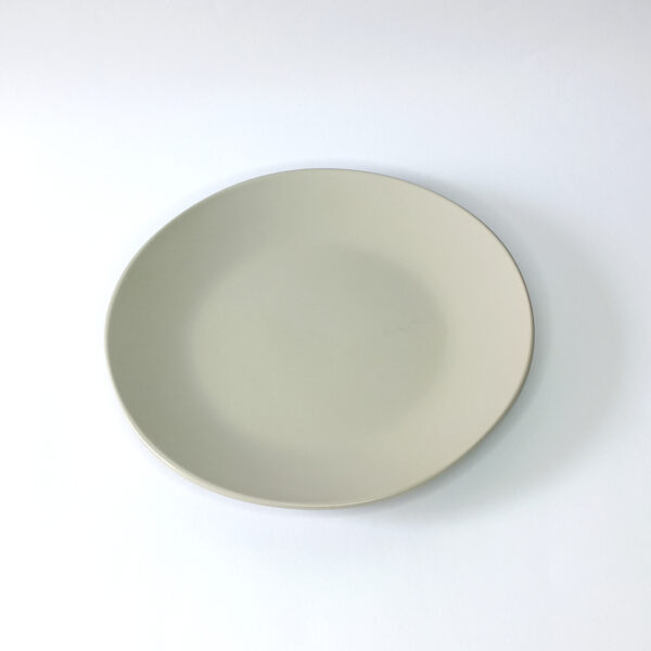 Ceramic Dinner Plate 27cm - Ash Gray