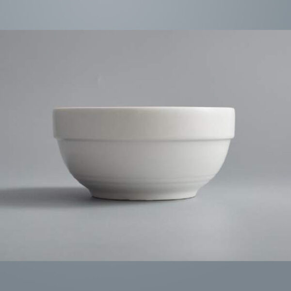 Porcelain Round Stack Bowl