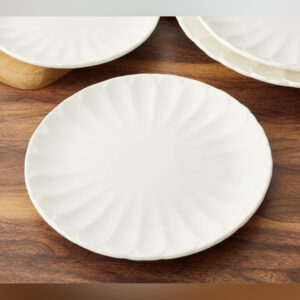 Porcelain Round Patterned Plate