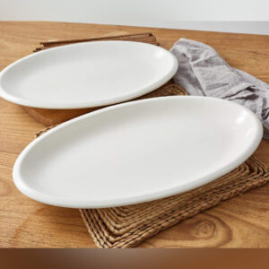 Porcelain Oval Platter