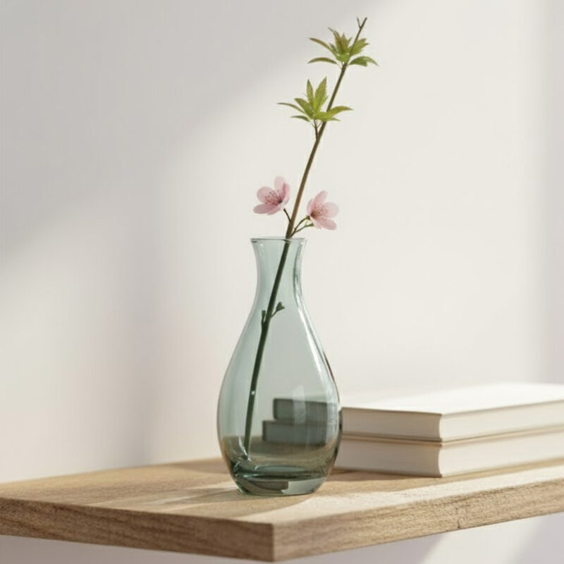 mini glass vase