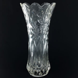 tall glass vase