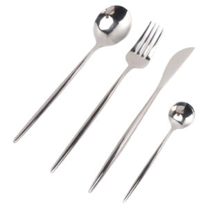 4pc steel cutlery set