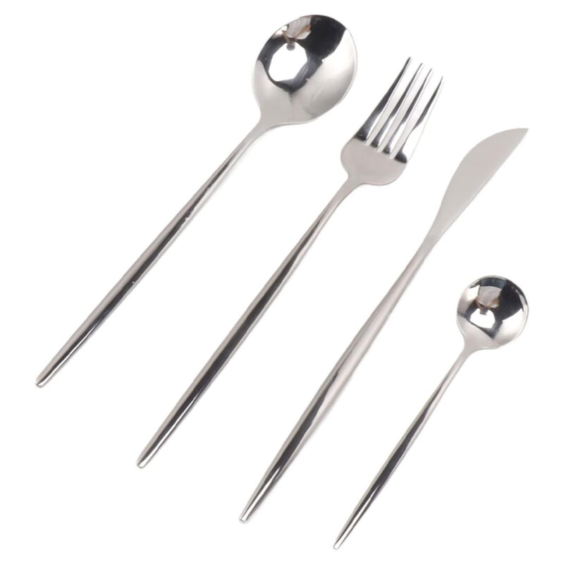 4pc steel cutlery set