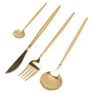 4pc steel cutlery set