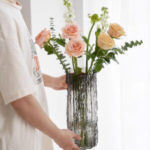 Textured Cylindrical Vase