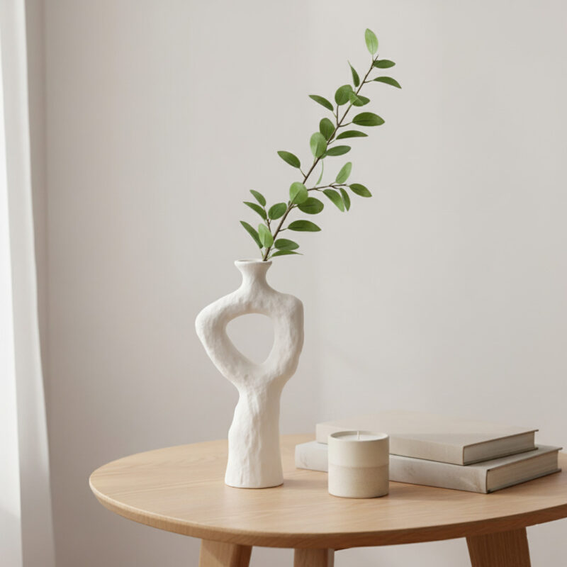 abstract ceramic vase