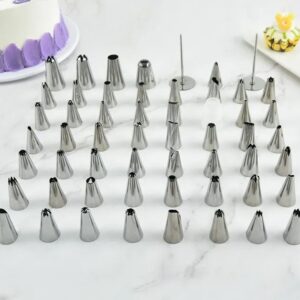 55pc Cake Decorating Nozzles Set